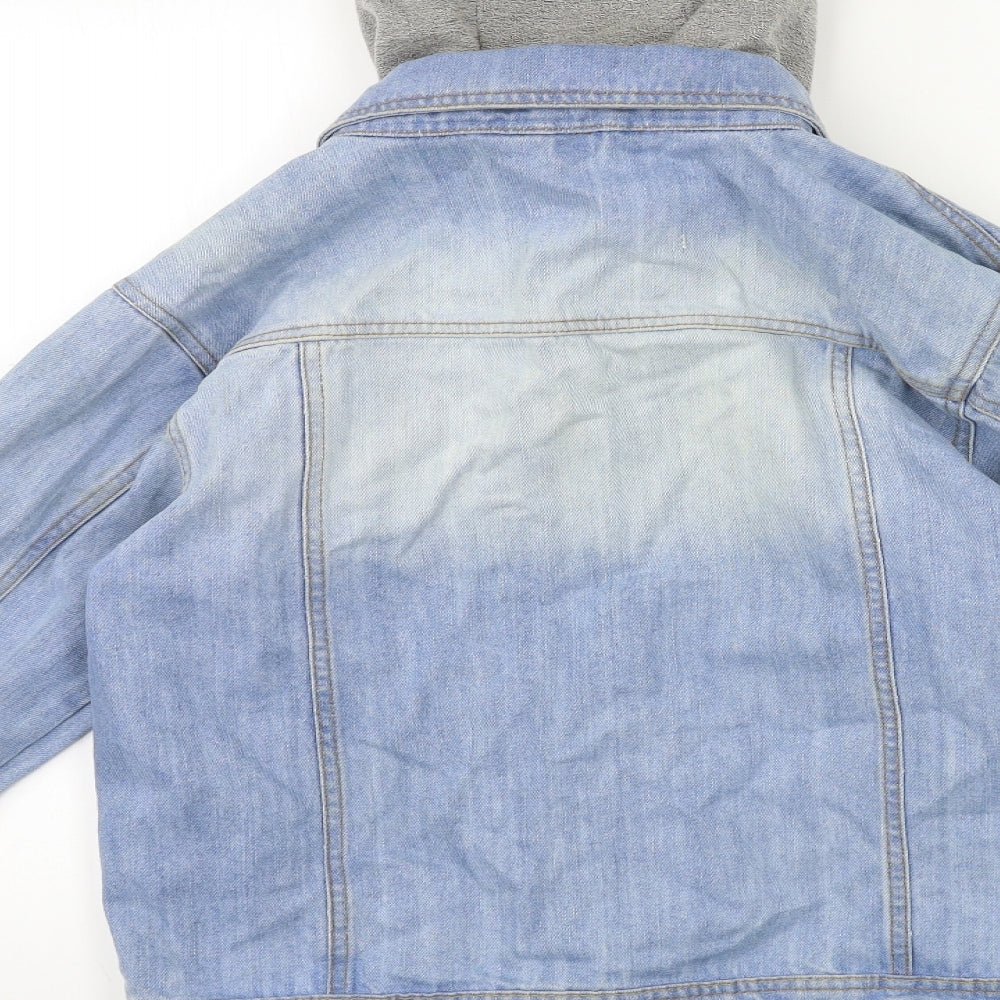 DENIM73 Girls Blue  Denim Jacket  Size 15 Years