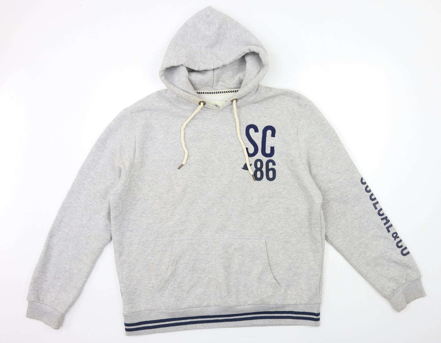 SoulCal&Co Womens Grey   Pullover Hoodie Size 2XL