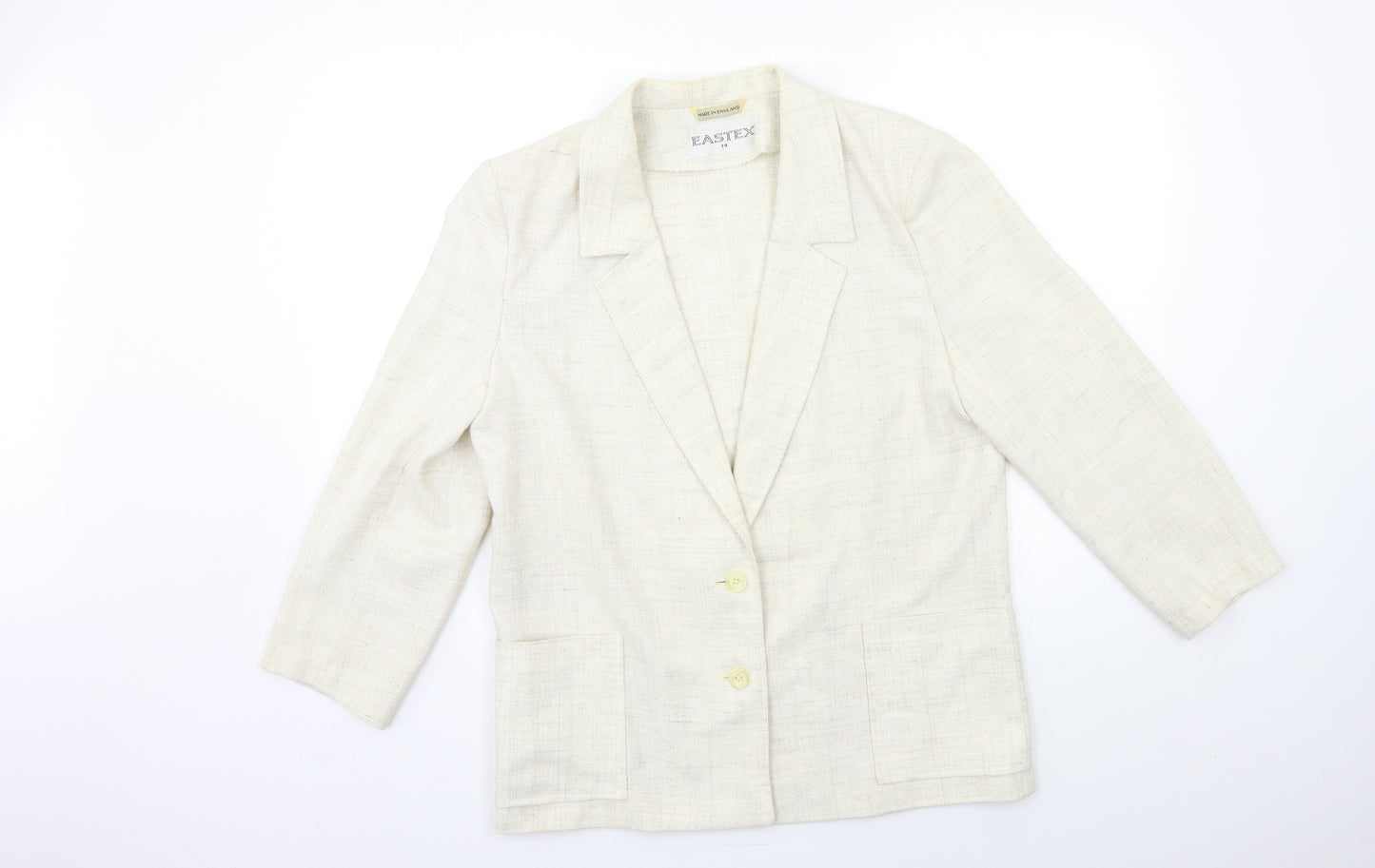 Eastex Womens Beige   Jacket Blazer Size 14