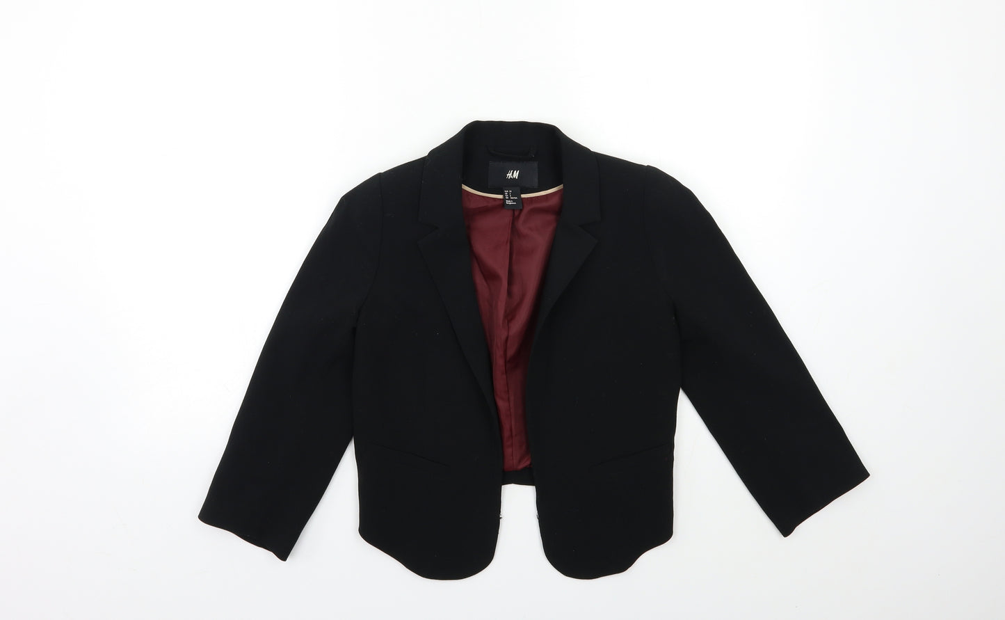 H&M Womens Black   Jacket Blazer Size 4