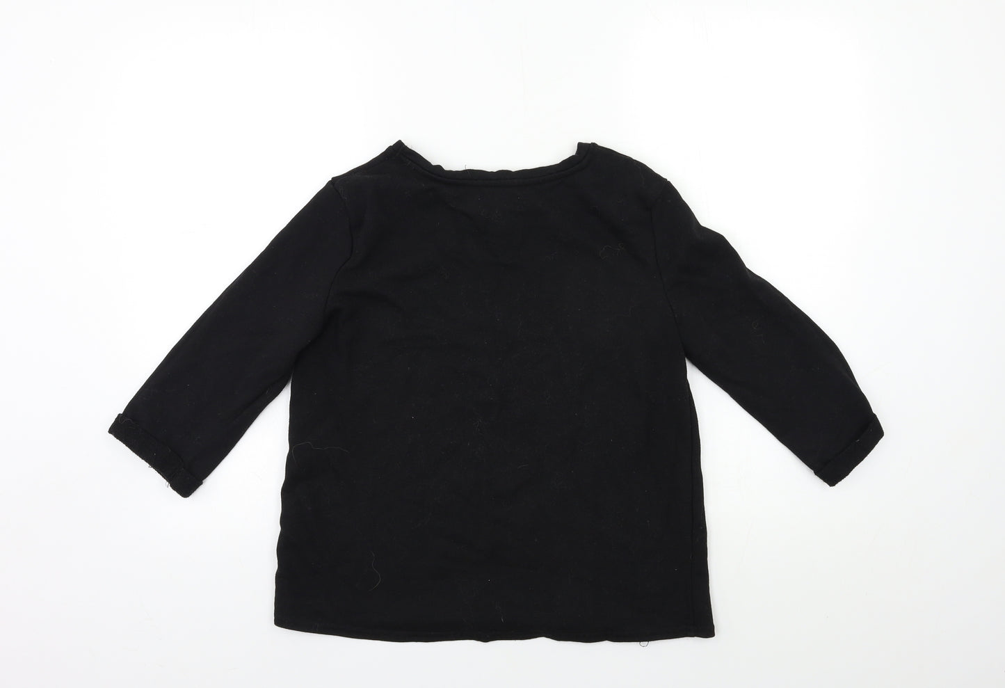 Papaya Womens Black   Pullover Sweatshirt Size M  - christmas elfie
