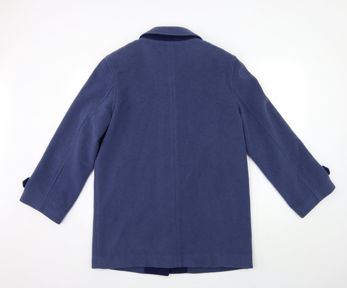 EWM Womens Blue   Overcoat Coat Size 12