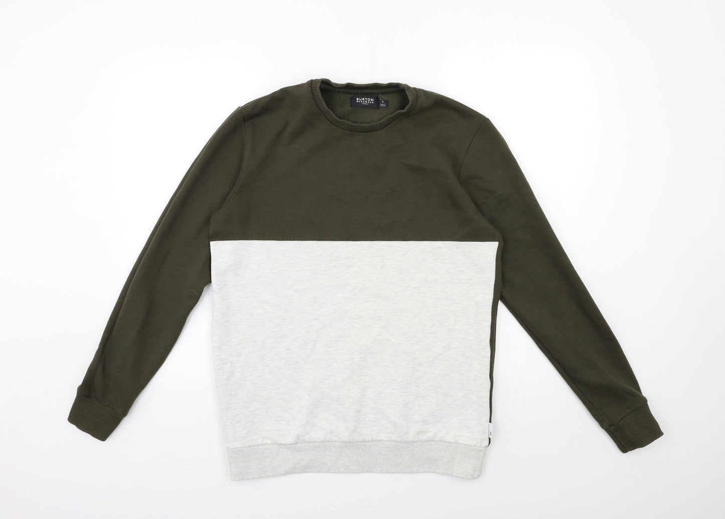 Burton Mens Green   Pullover Sweatshirt Size S