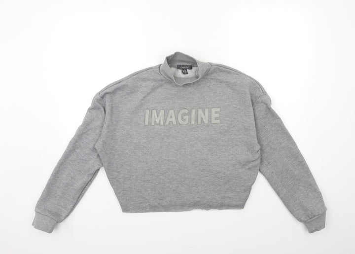 Primark Womens Grey Pullover Sweatshirt Size 10