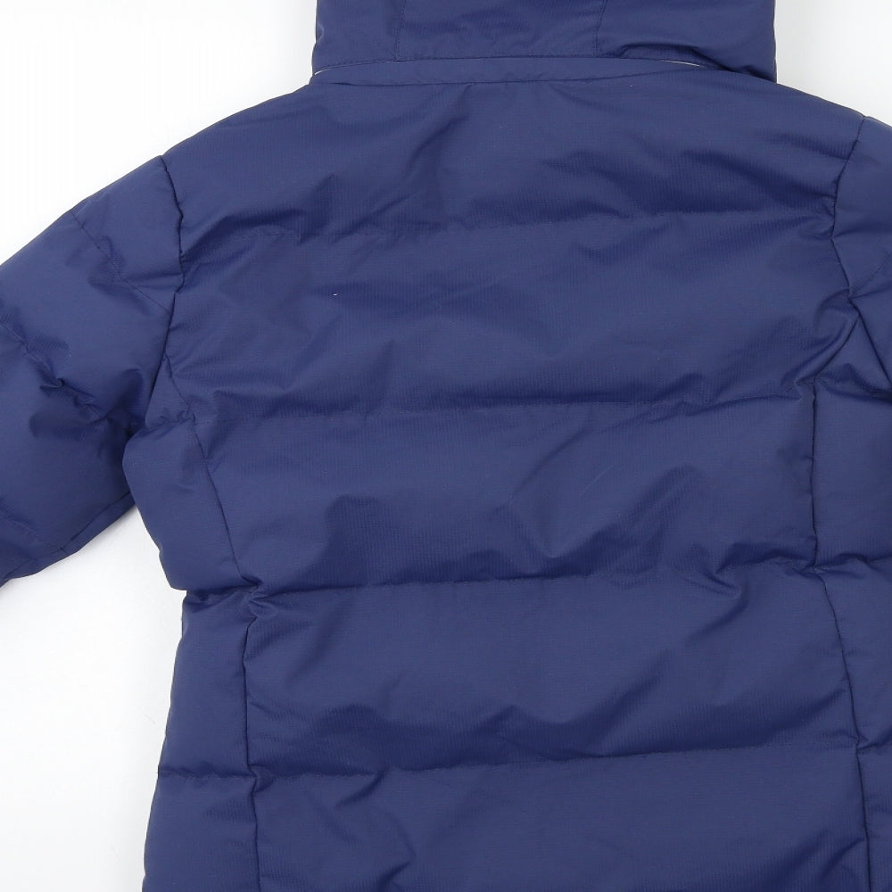 Trespass Boys Blue   Puffer Jacket Coat Size 9-10 Years