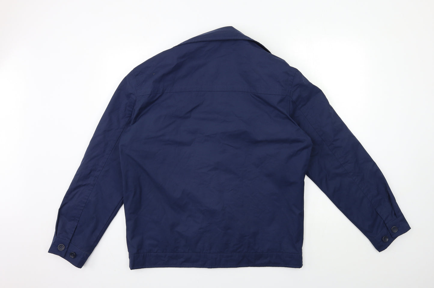 GREENWOOD Mens Blue   Bomber Jacket Coat Size M