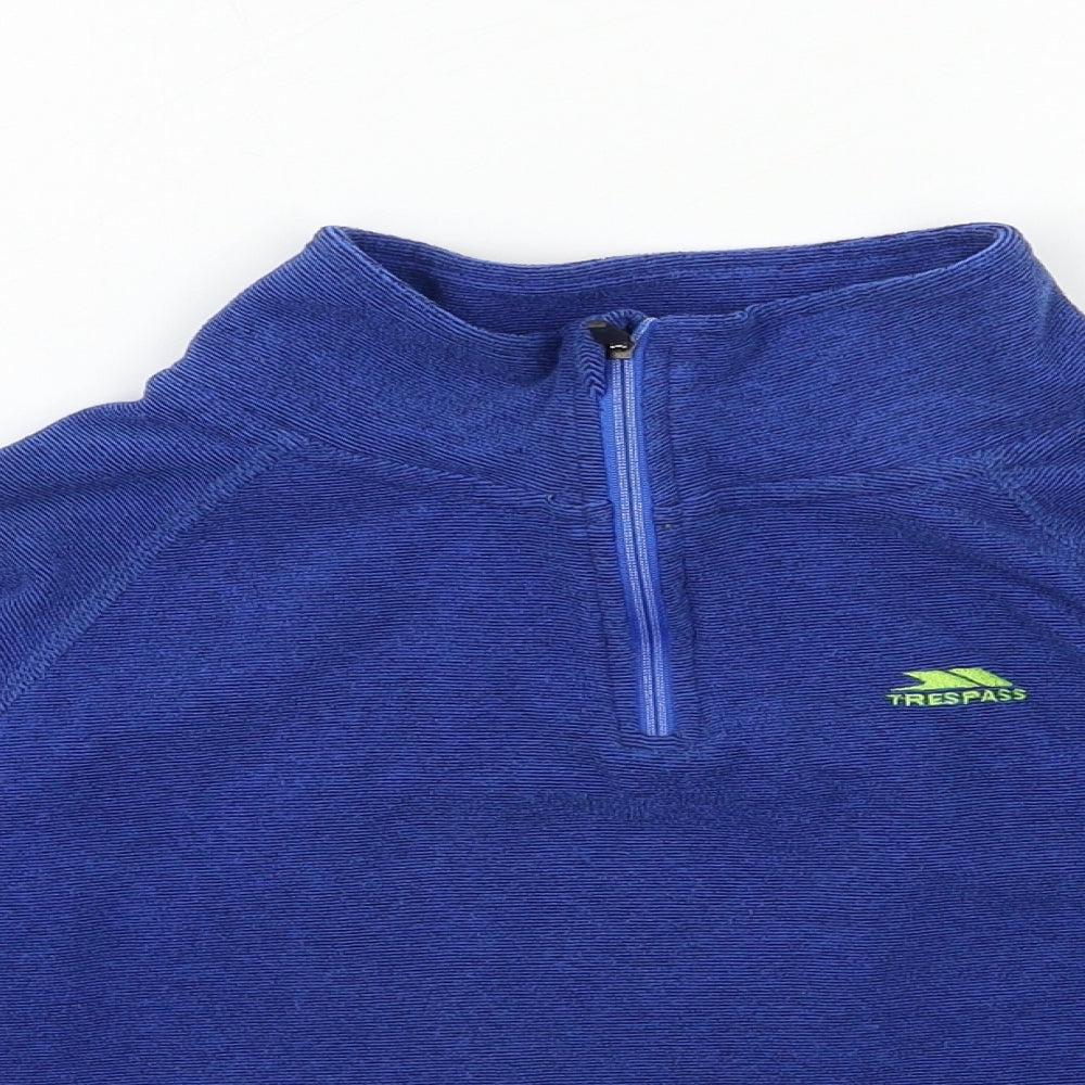 Trespass Boys Blue  Fleece Jacket  Size 9 Years