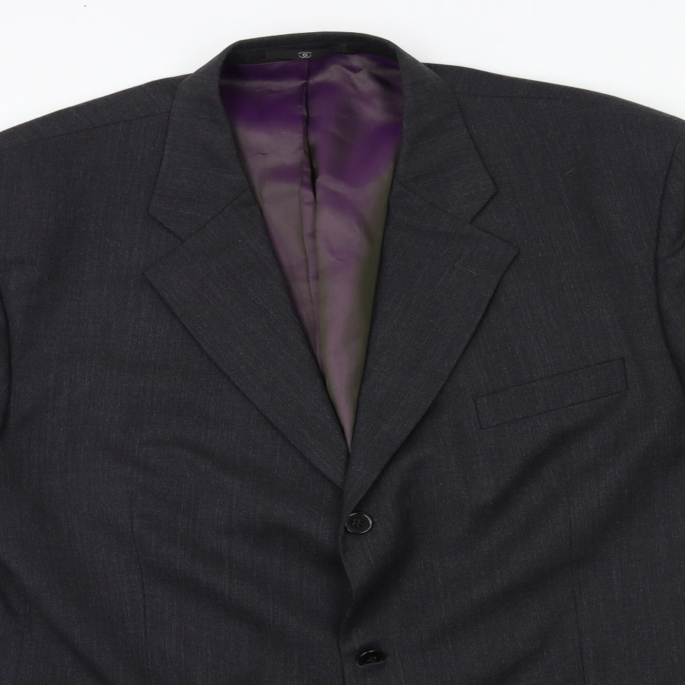 Ciro Citterio Mens Grey   Jacket Suit Jacket Size 46