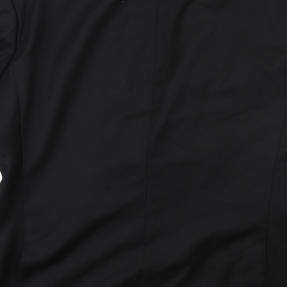 Preworn Mens Black   Jacket Suit Jacket Size 44