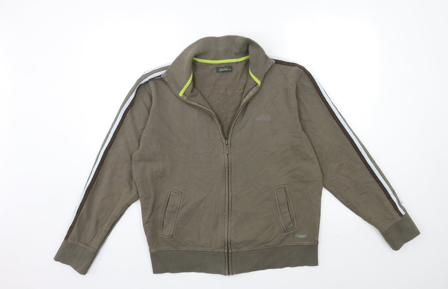 Ted Baker Mens Grey   Full Zip Sweatshirt Size L