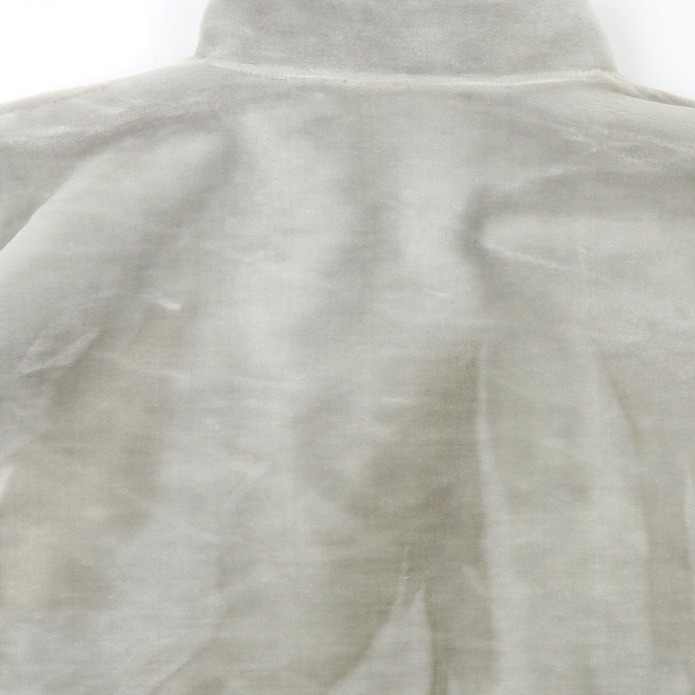 Atmosphere Womens Grey  Fleece Jacket Coat Size 18