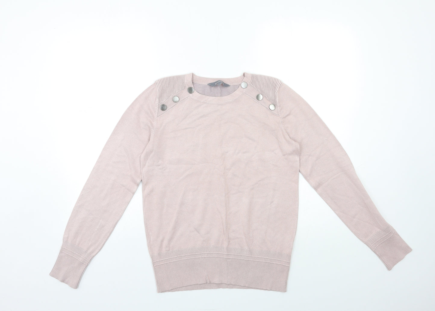 Principles Womens Pink  Knit Pullover Jumper Size 10