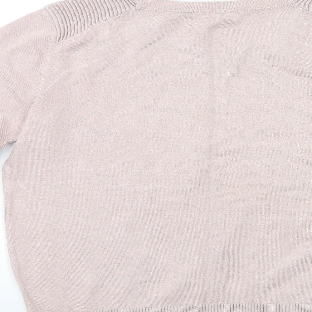 Principles Womens Pink  Knit Pullover Jumper Size 10