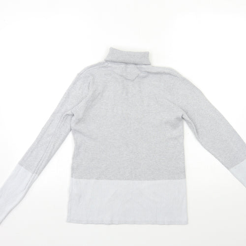 Debenhams Womens Grey  Knit Pullover Jumper Size 10