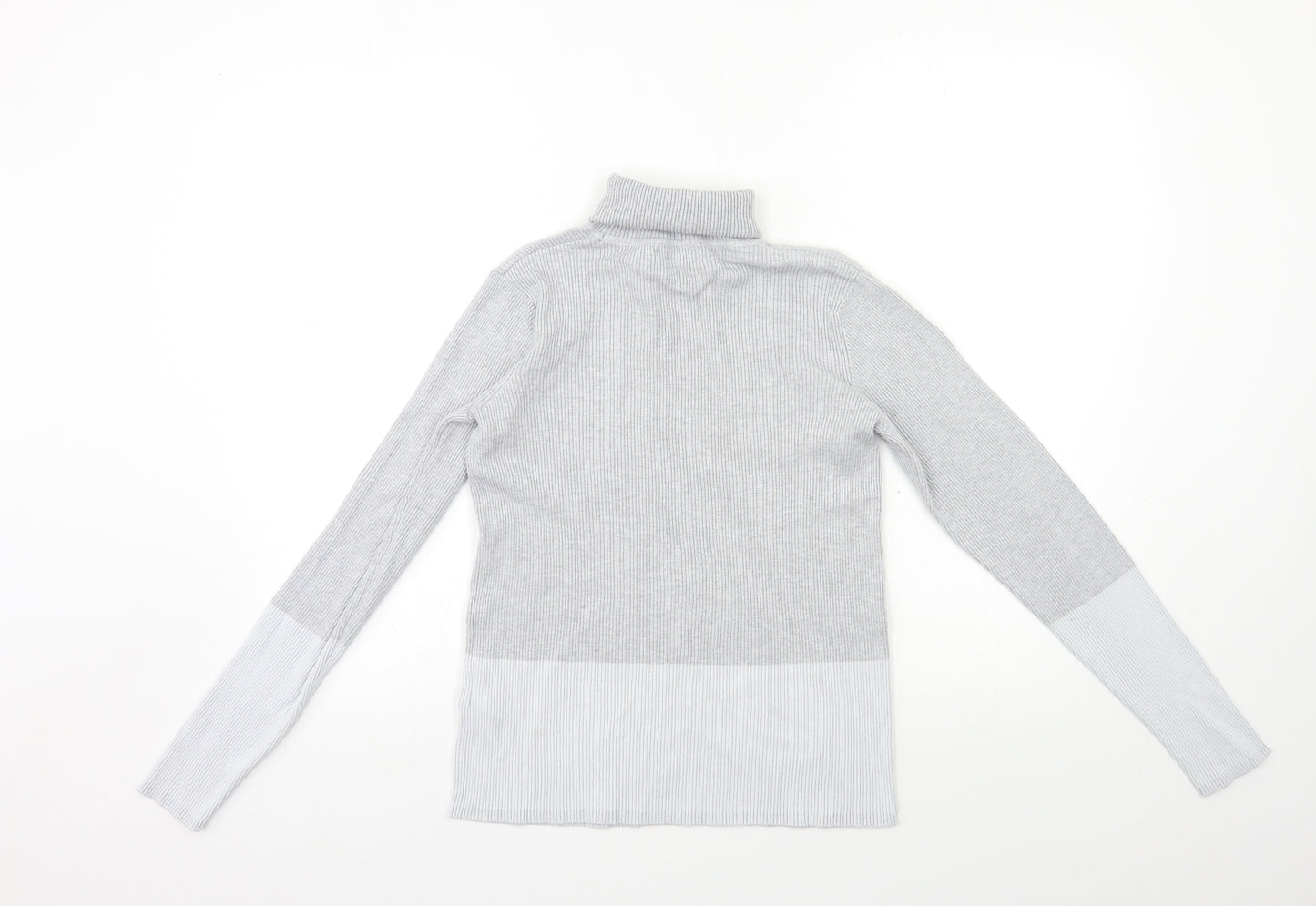 Debenhams Womens Grey  Knit Pullover Jumper Size 10