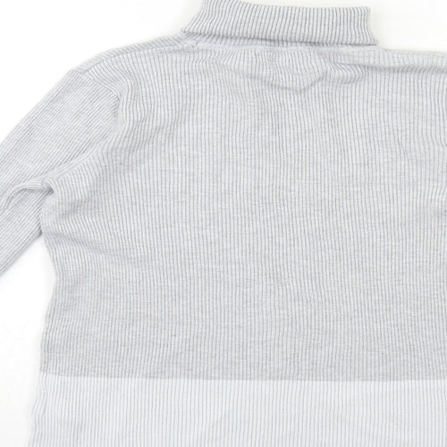 Debenhams Womens Grey  Knit Pullover Jumper Size 10