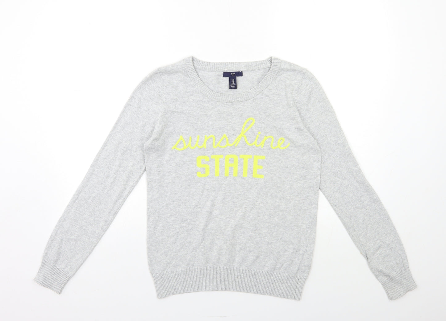 Gap Womens Grey  Knit Pullover Jumper Size XS