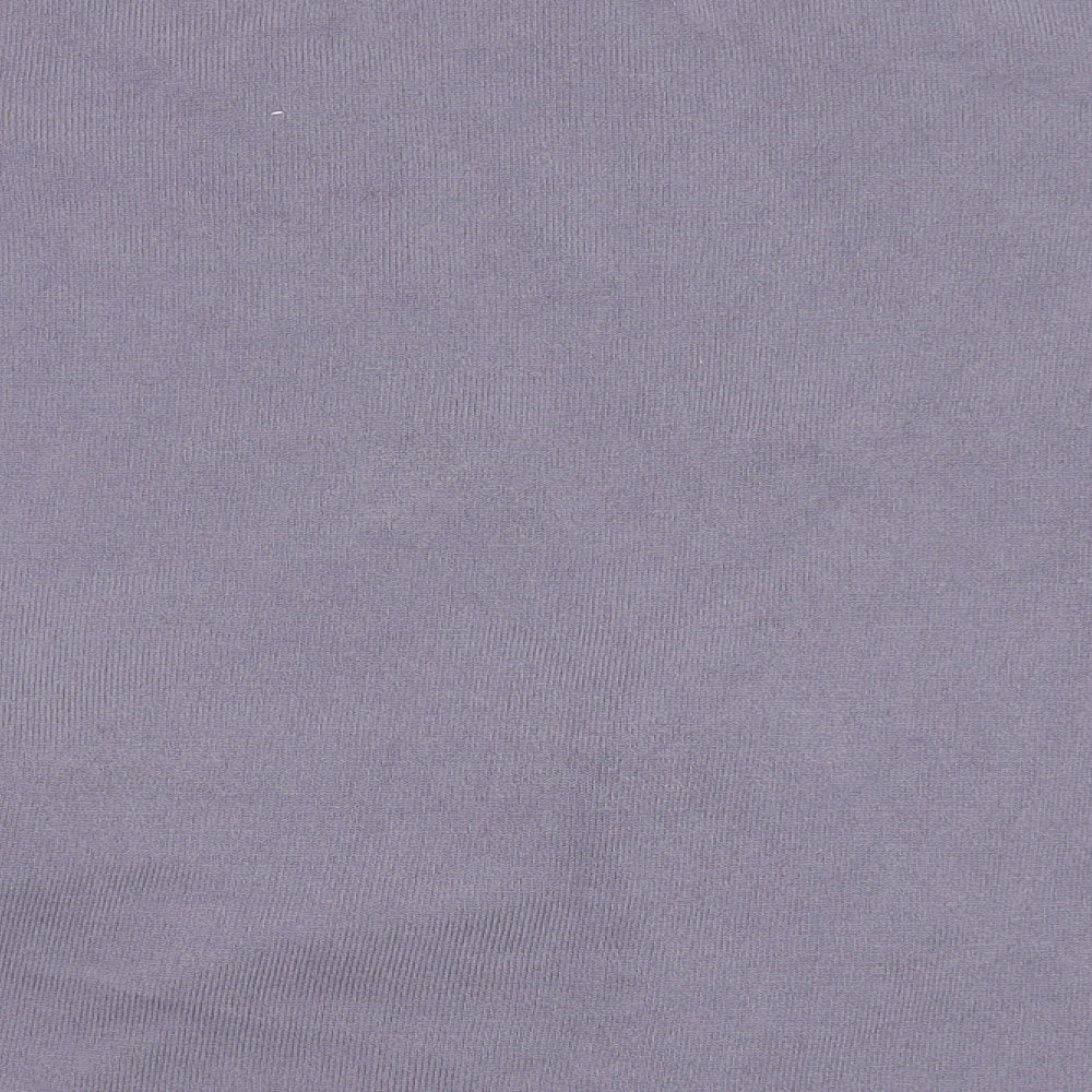 George Womens Purple  Knit Wrap Jumper Size 24