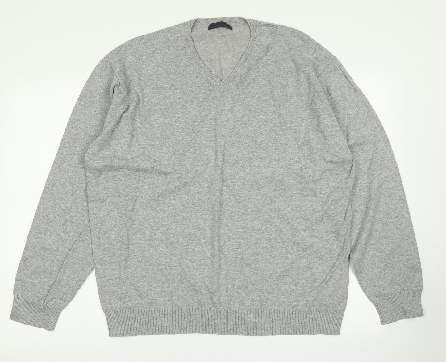 NEXT Mens Grey  Knit Pullover Jumper Size XL