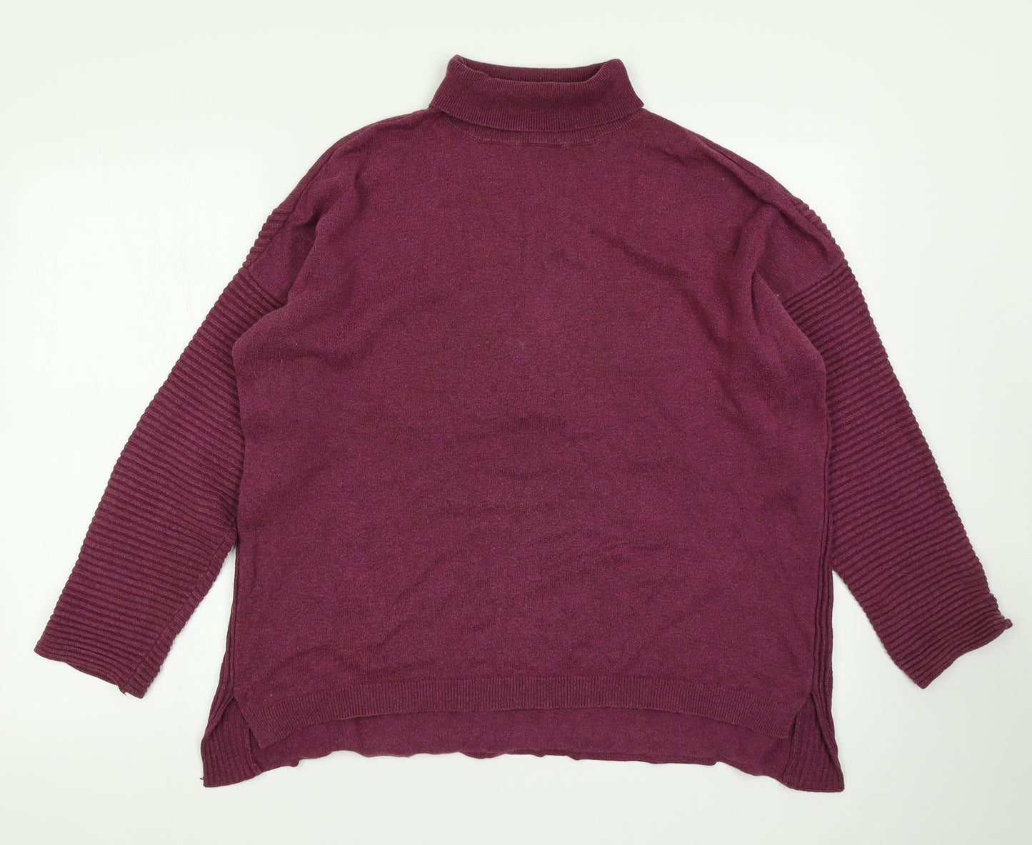 Primark Womens Purple  Knit Pullover Jumper Size L