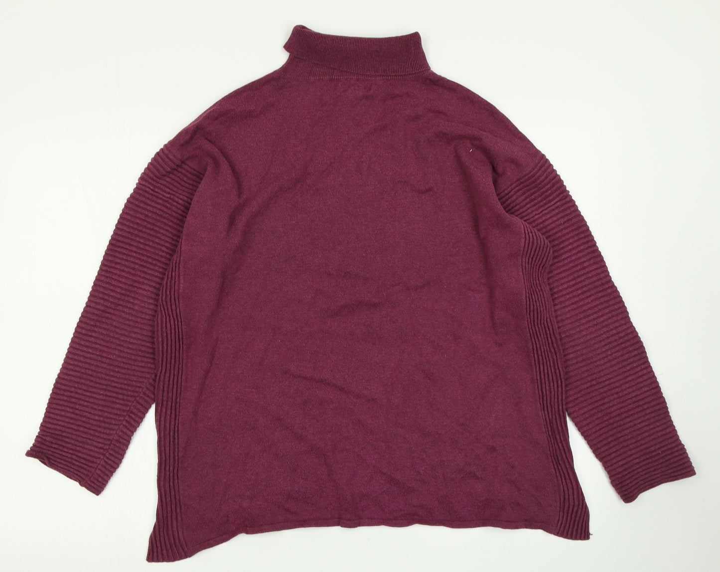 Primark Womens Purple  Knit Pullover Jumper Size L