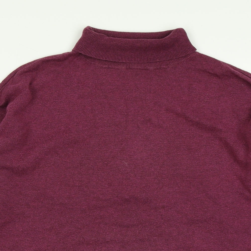 Primark Womens Purple  Knit Pullover Jumper Size L