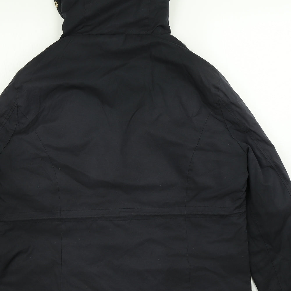 Topshop Womens Blue   Pea Coat Coat Size 16