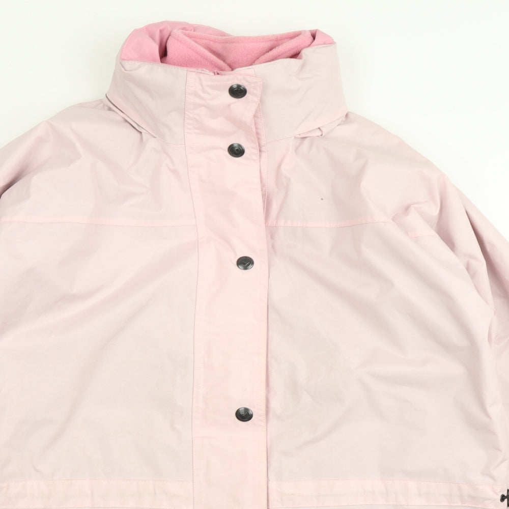 Rydale Womens Pink   Rain Coat Coat Size M
