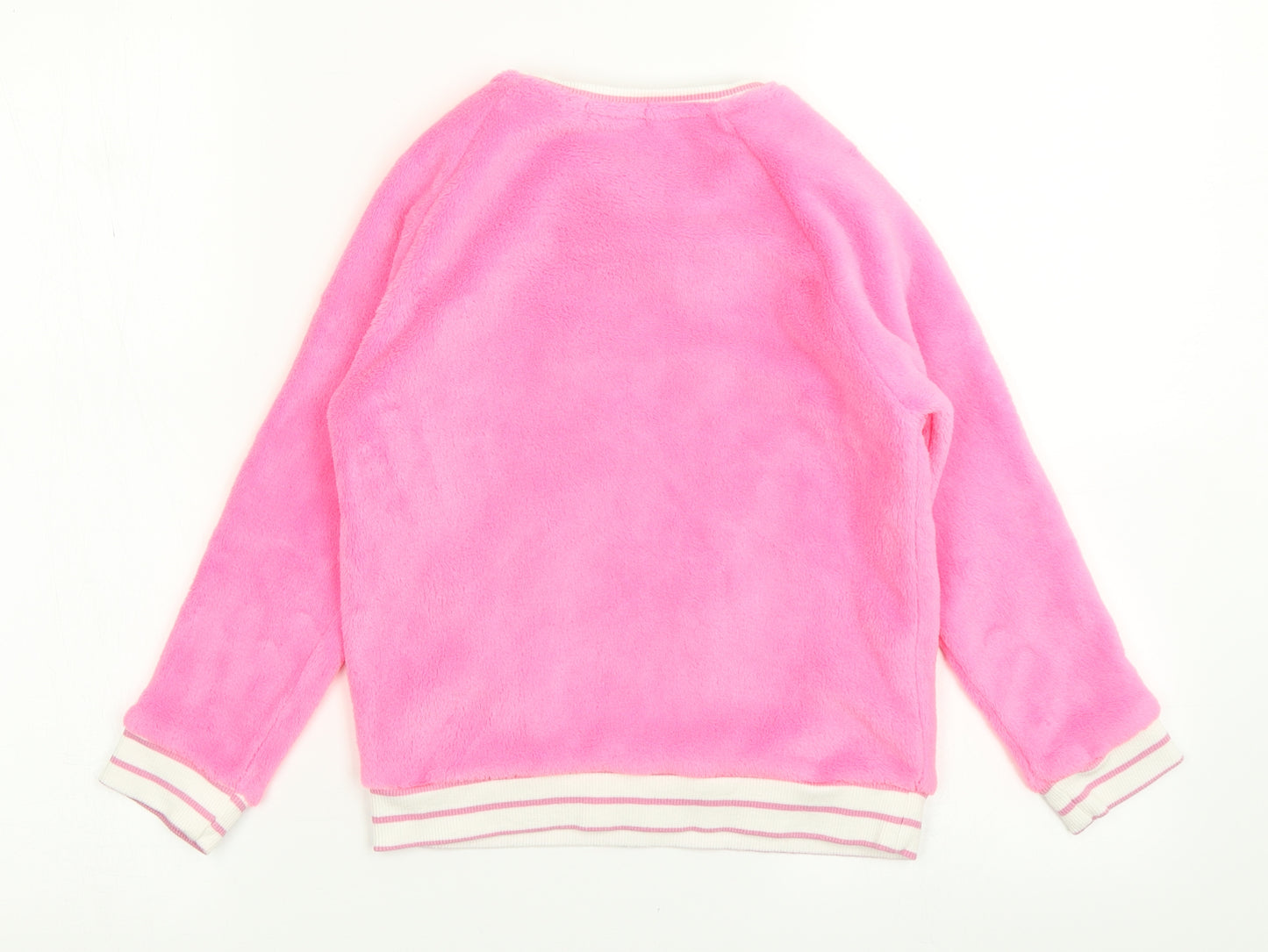 Bluezoo Girls Pink   Pullover Sweatshirt Size 7-8 Years  - Unicorn