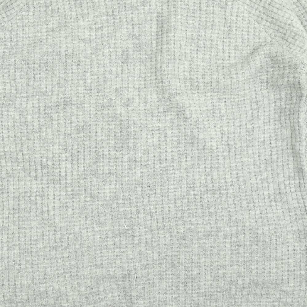 Primark Womens Grey  Knit Cardigan Jumper Size L