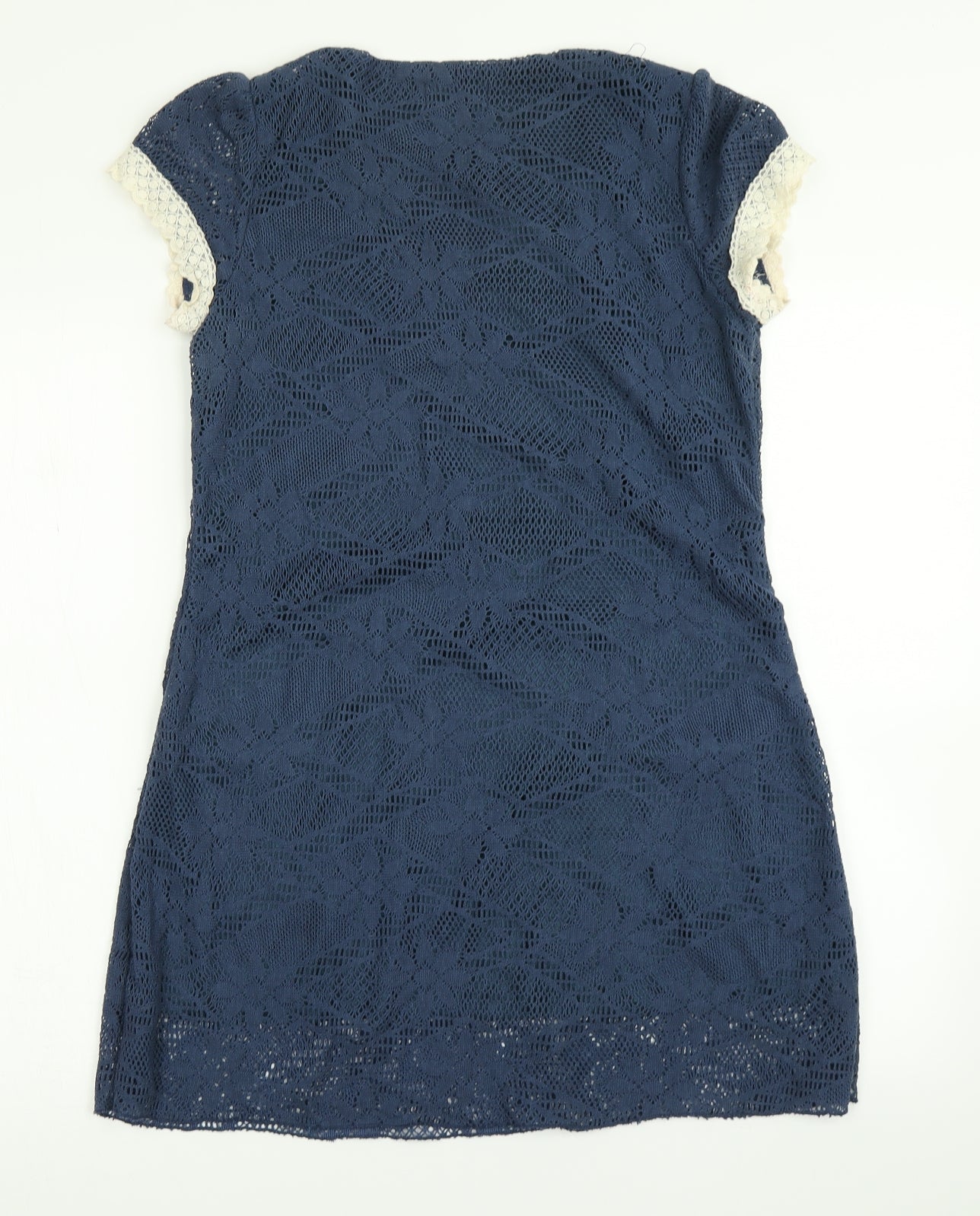 Yumi Womens Blue  Knit A-Line  Size S