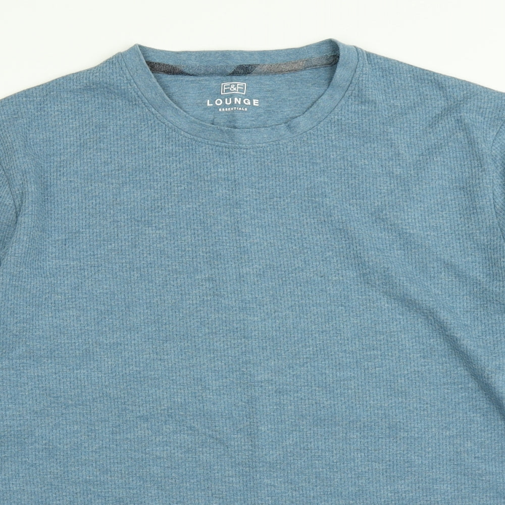 F&F Mens Blue    T-Shirt Size L