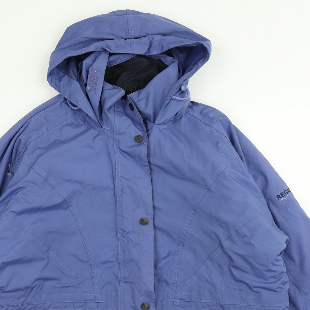Regatta Womens Purple   Parka Coat Size 16