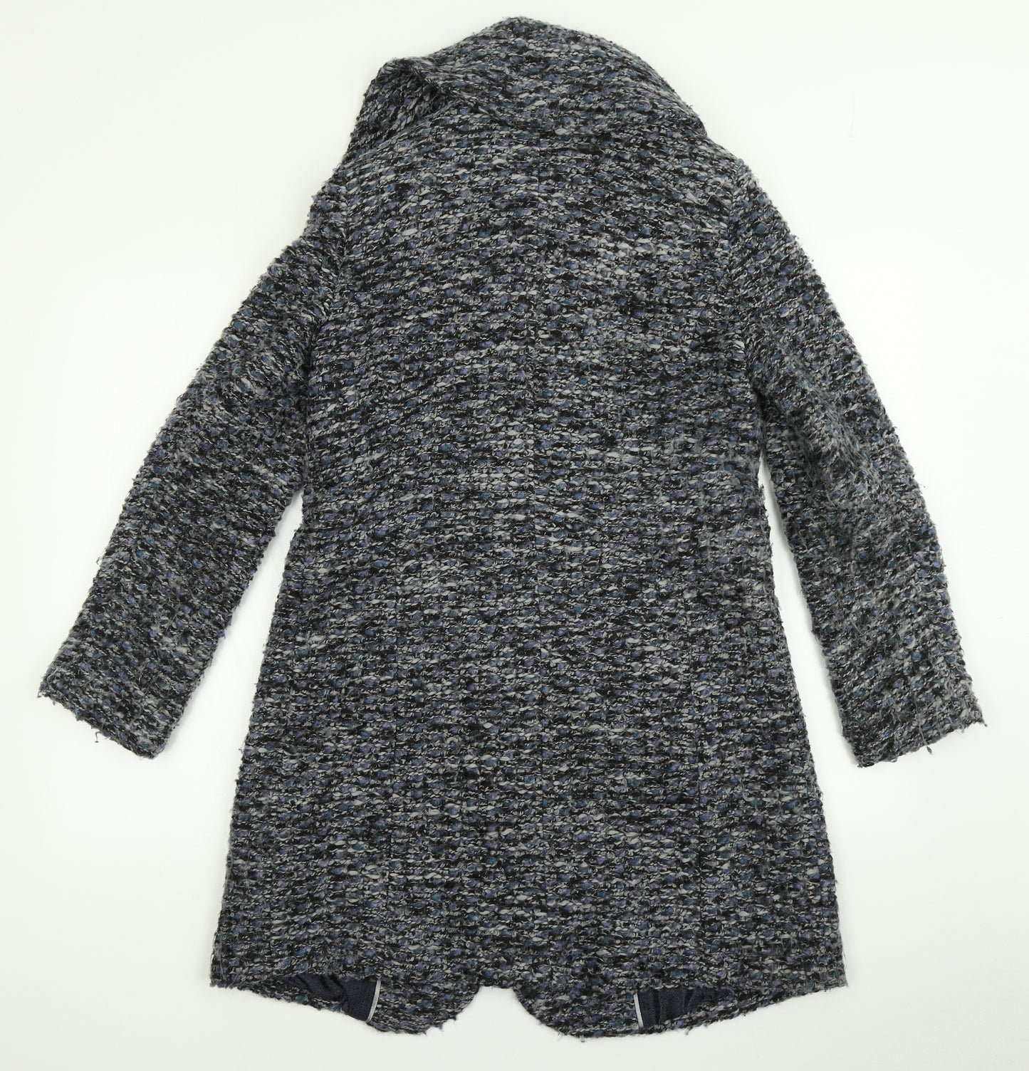 Per Una Womens Blue   Overcoat Coat Size 8