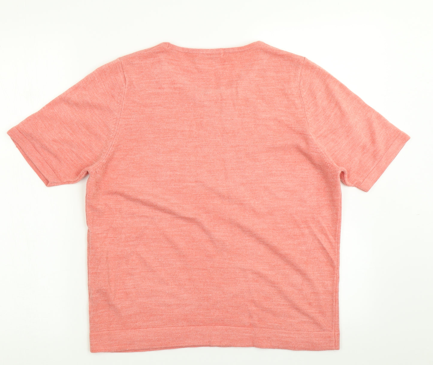 Classic Womens Pink   Basic T-Shirt Size 16