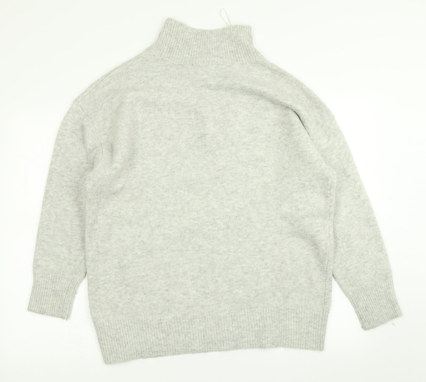 F&F Womens Grey  Knit Pullover Jumper Size 16