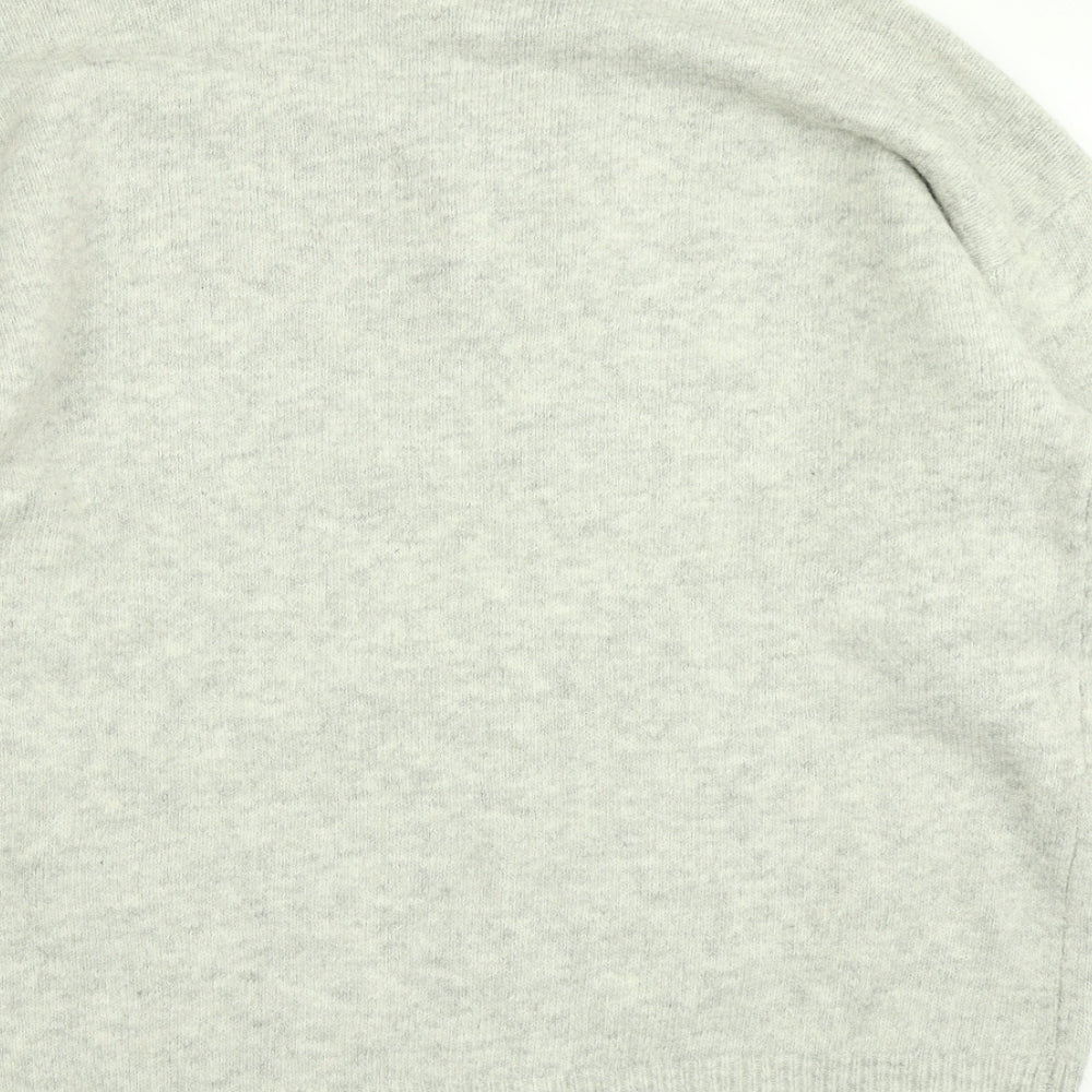F&F Womens Grey  Knit Pullover Jumper Size 16