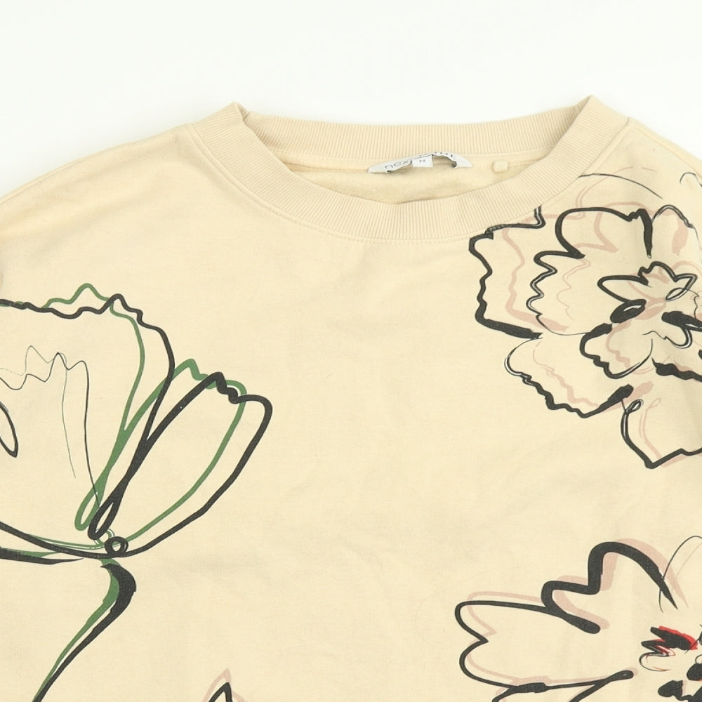 NEXT Womens Beige   Pullover Sweatshirt Size M
