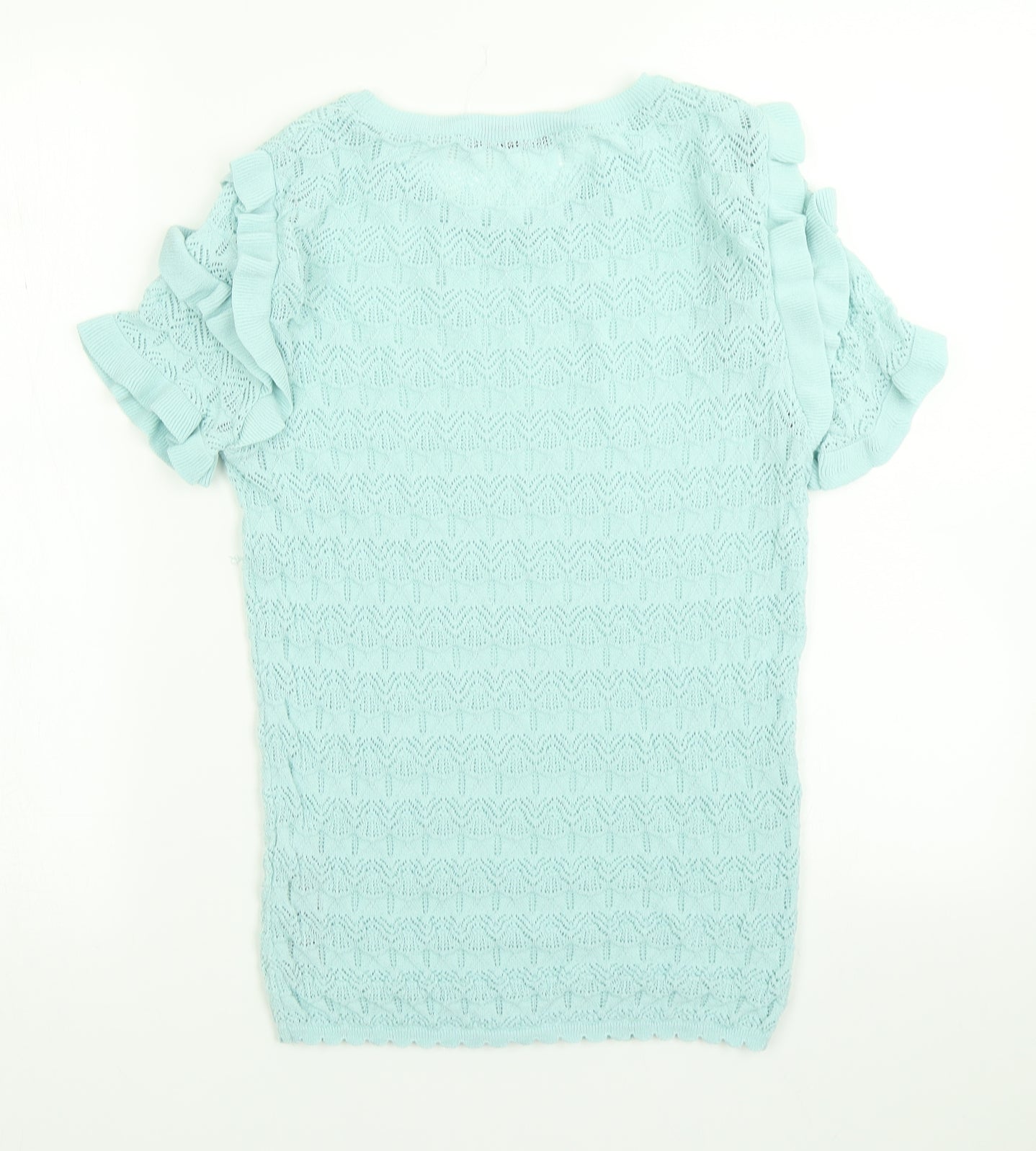 Zara Womens Blue  Knit Pullover Jumper Size S