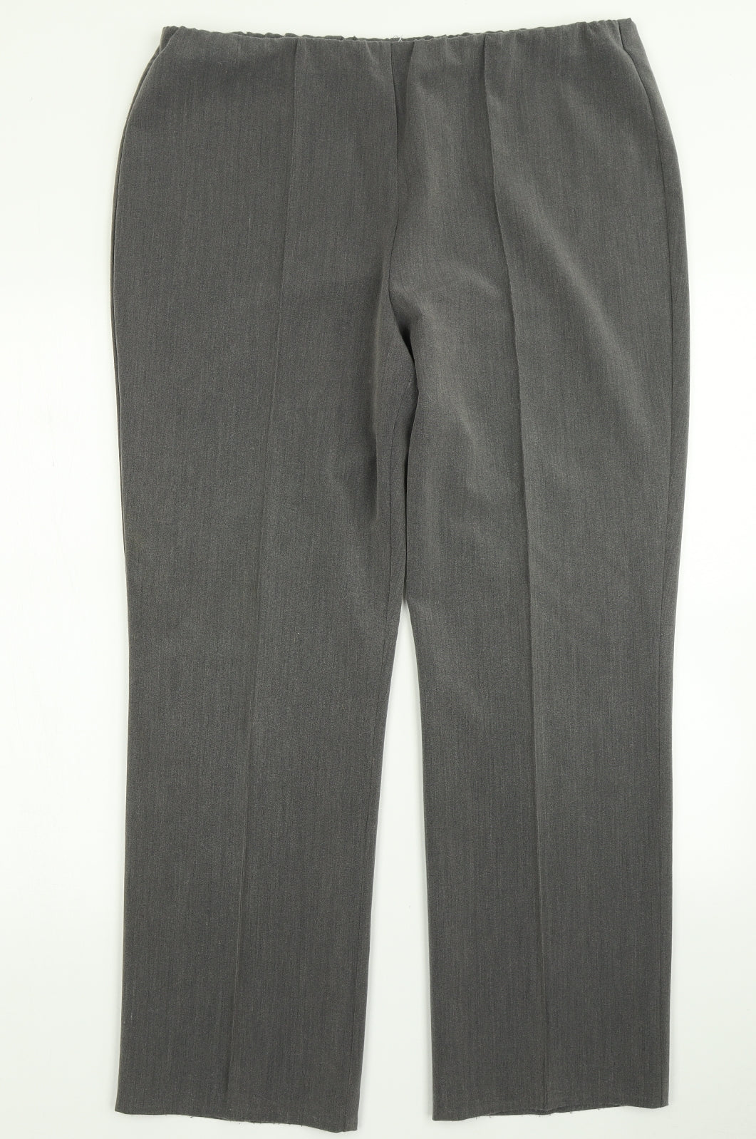 Bonmar Womens Grey   Dress Pants Trousers Size 16 L28 in