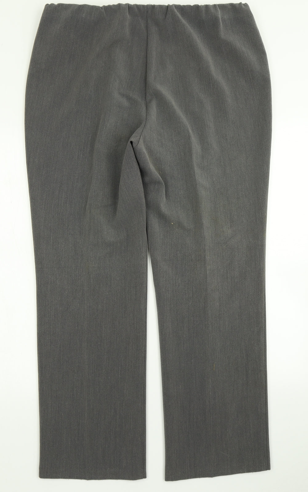 Bonmar Womens Grey   Dress Pants Trousers Size 16 L28 in