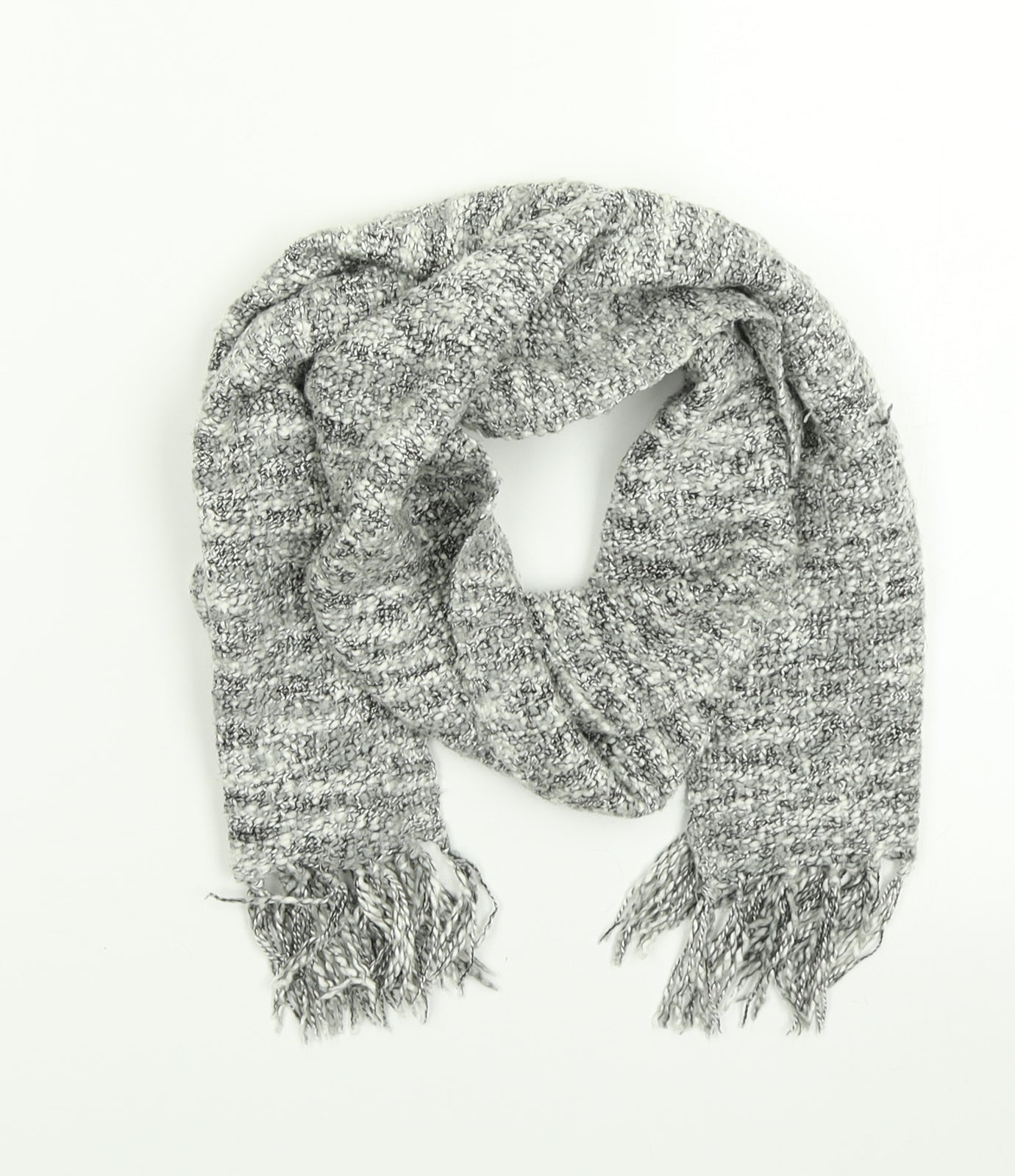 Matalan Womens Grey  Knit  Scarf