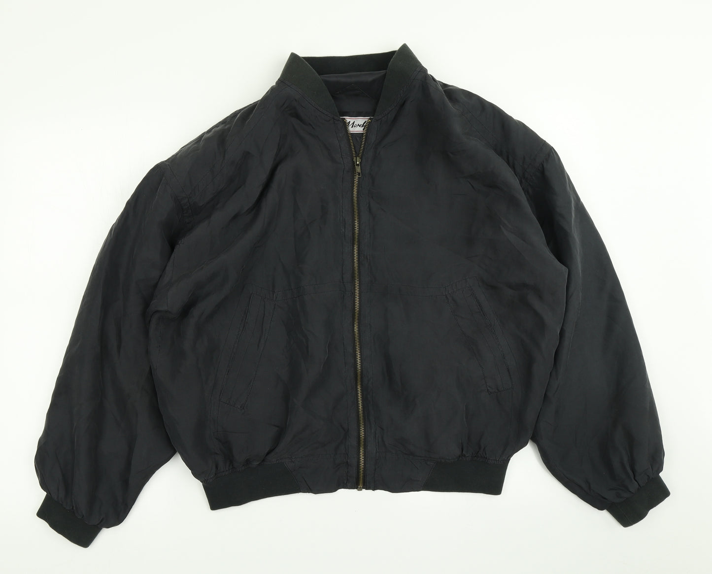 Henry Moreff Mens Grey   Bomber Jacket Coat Size S