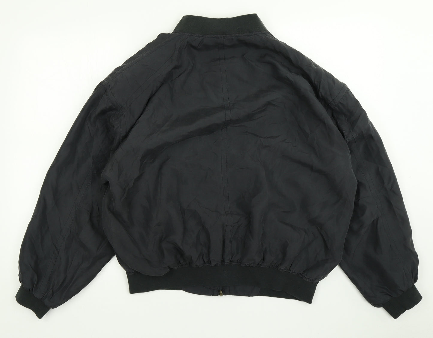 Henry Moreff Mens Grey   Bomber Jacket Coat Size S