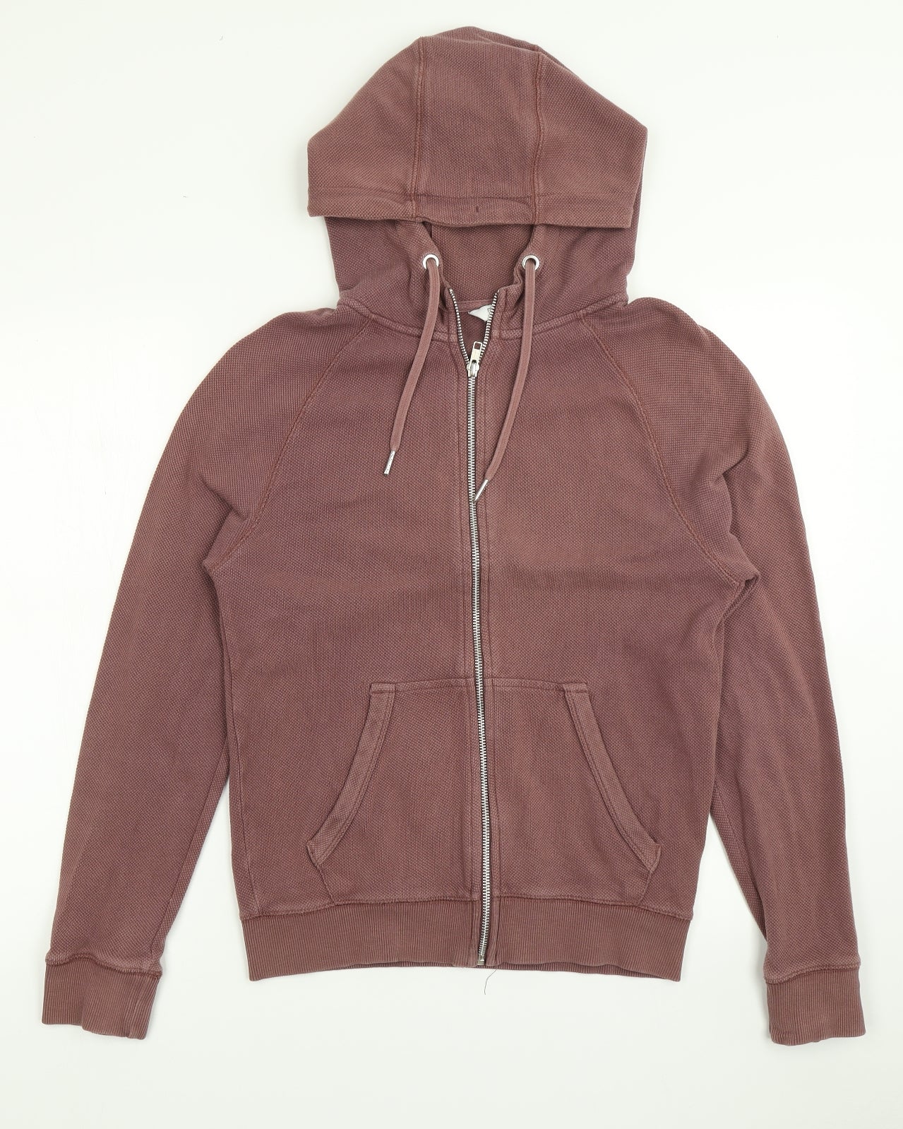 NEXT Mens Pink   Full Zip Hoodie Size XS