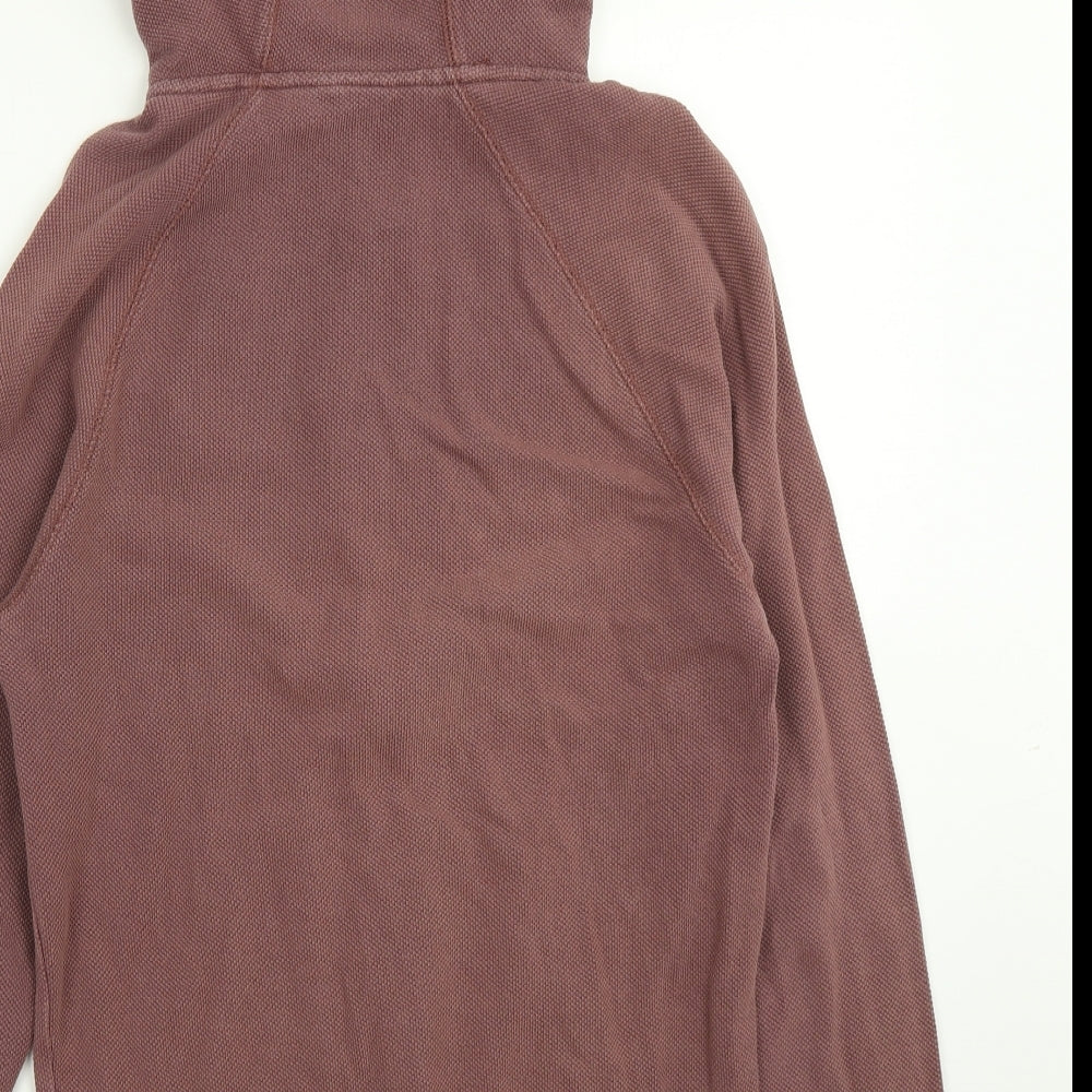 NEXT Mens Pink   Full Zip Hoodie Size XS