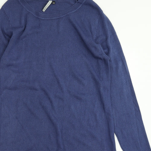Intuition Womens Blue  Knit Fit & Flare  Size 16