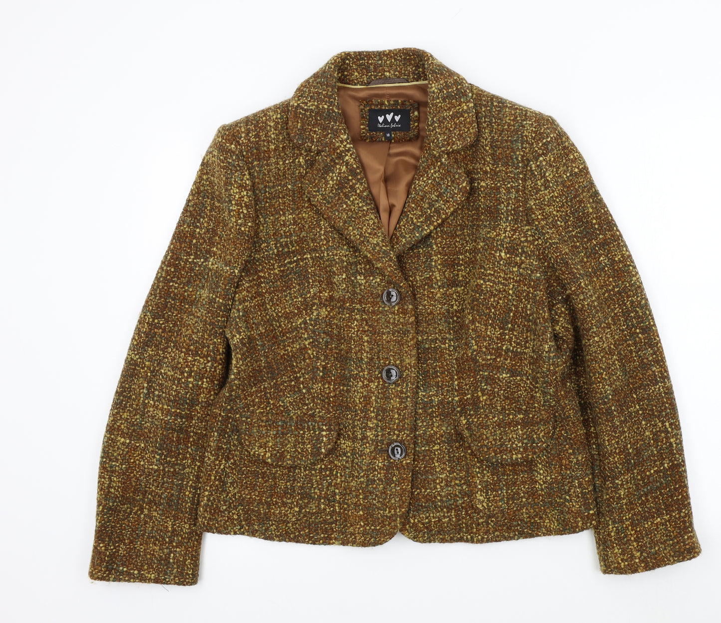 M&S Womens Brown   Jacket  Size 18