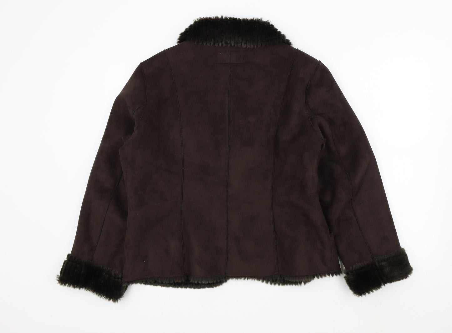 M&S Womens Brown   Jacket  Size L