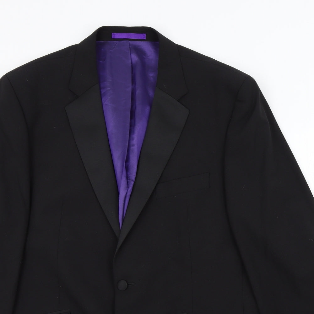 Burton Mens Black   Jacket Blazer Size 44